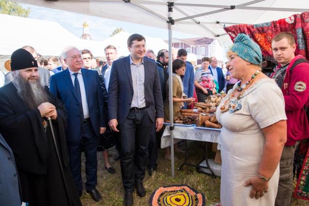 На празднике «Голос традиций» в селе Хирино