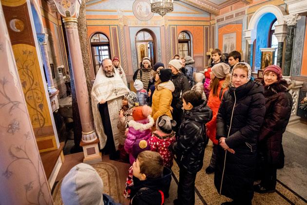 Рождественский праздник для детей в Обители святой Елисаветы в Покровском-Стрешневе