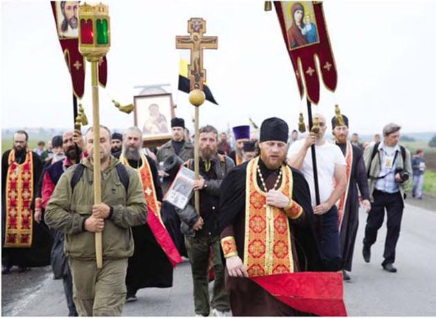 Крестный ход под Алапаевском. Июль 2016 г.