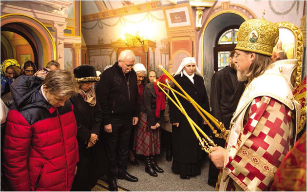 В престольный праздник обители се. прмц. Елисаееты. 1 ноября 2017 г.